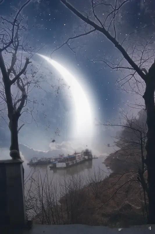 ，下联，落日帆痕几缕烟！[烟花]