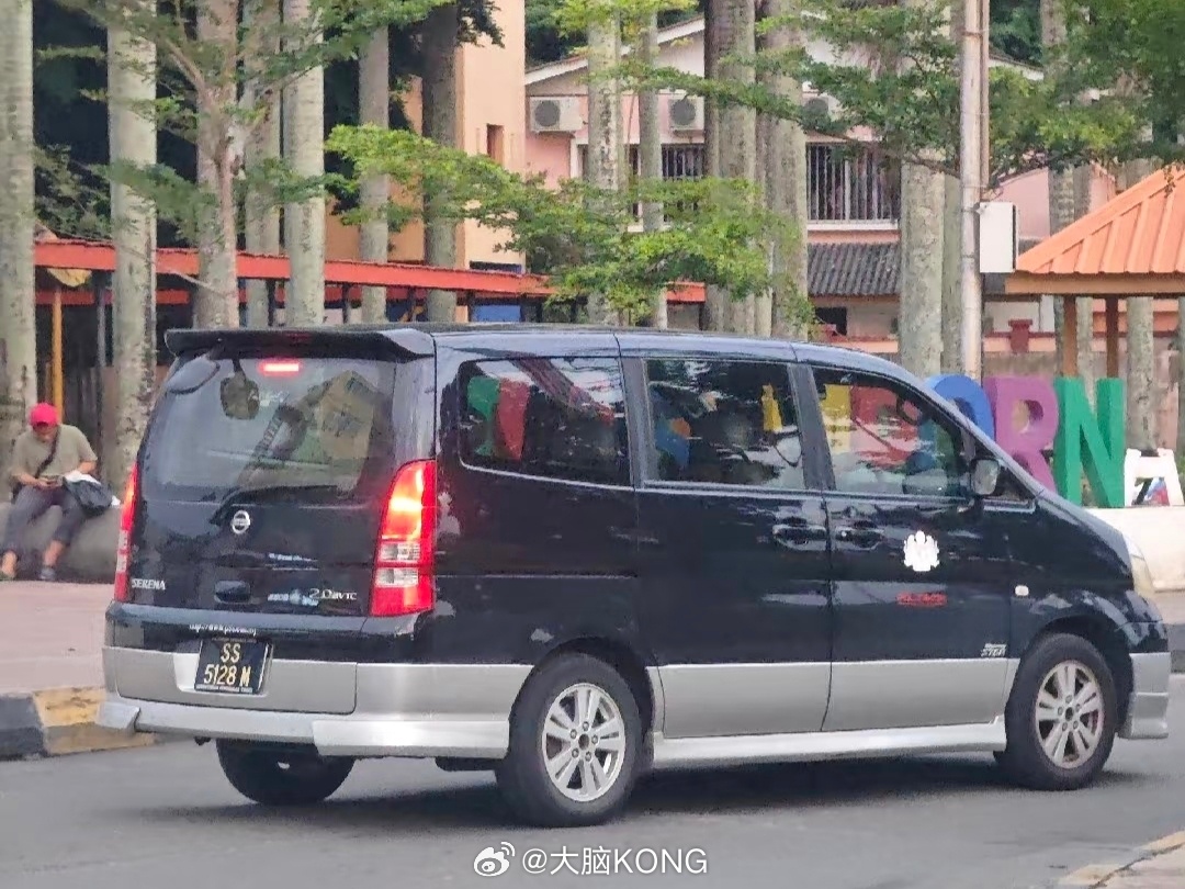 东风御轩 & 日产SERENA C24。裕隆对原车C柱、D柱、第三排小窗及尾灯都