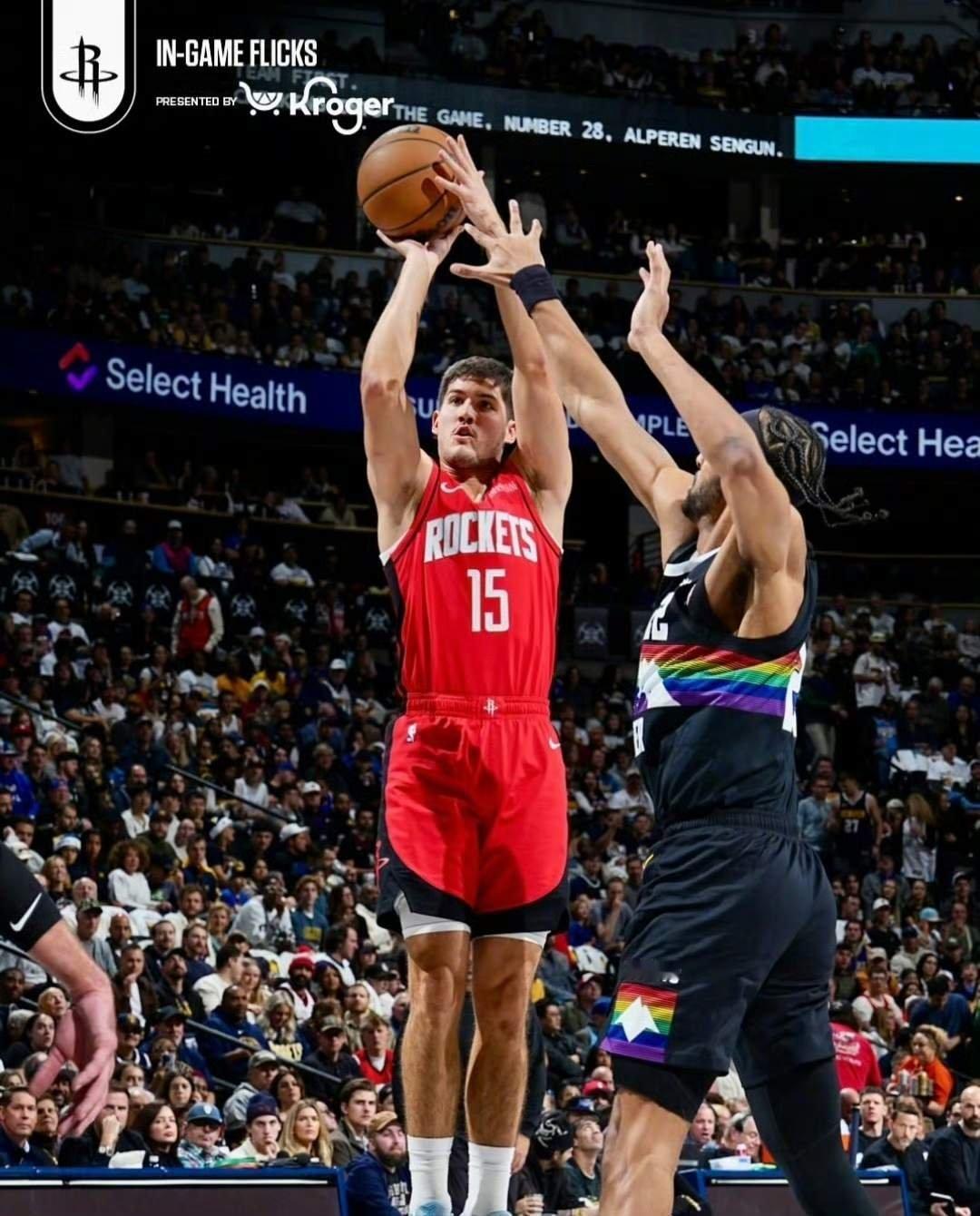 火箭复仇掘金，谢泼德真香啊，他是今天火箭战胜掘金的大功臣，火箭终止了两连败。今天