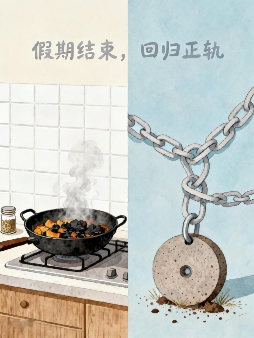 假期三天结束了，今天开始又被套上枷锁回归正轨，继续做回一条拉磨的驴[捂脸][捂脸