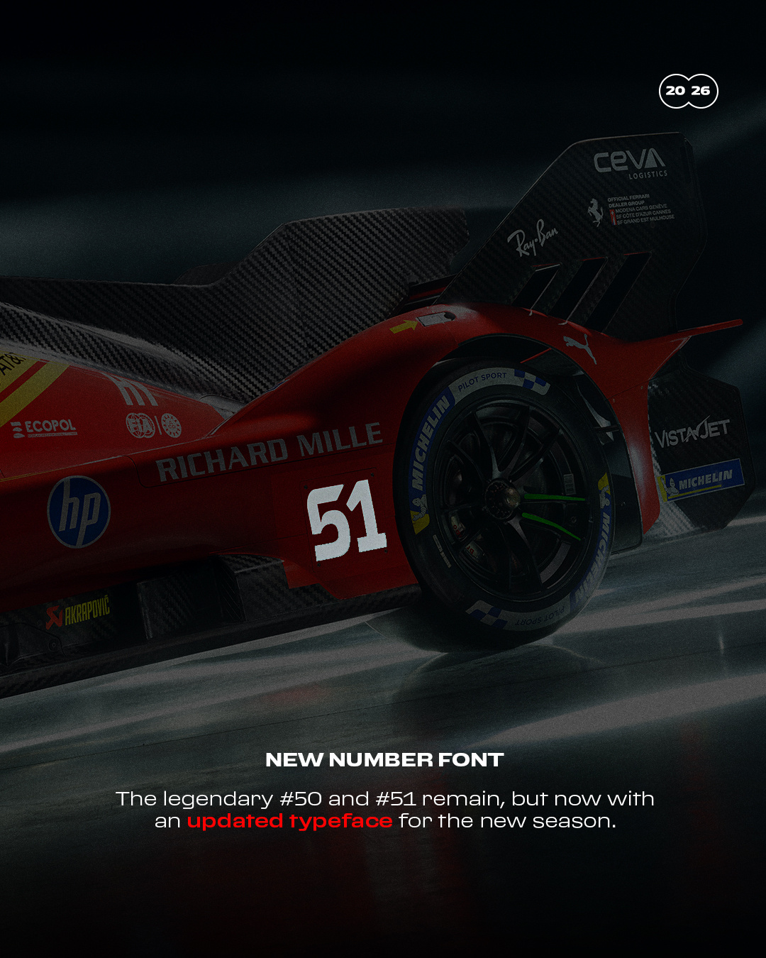 法拉利解读2026赛季涂装▶️Giallo Modena摩德纳黄条纹突出驾驶舱▶