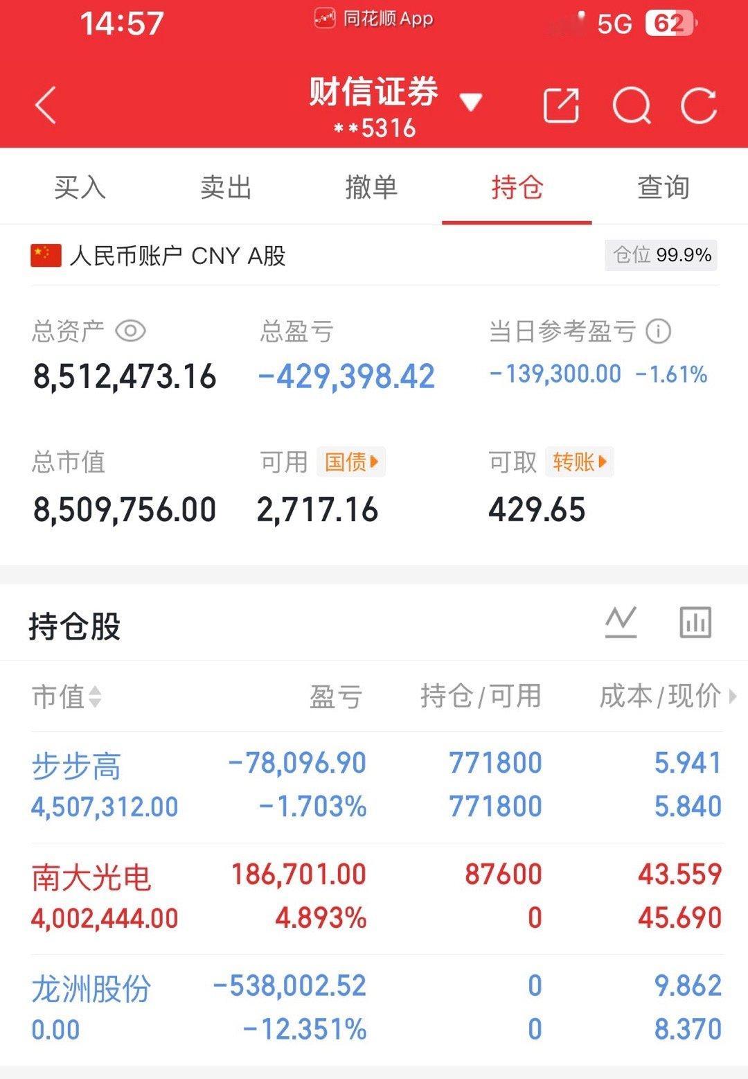 今天是12月22号星期一！菲菲股票操作之旅；今日卖出，龙洲股份今日买入：南大光电