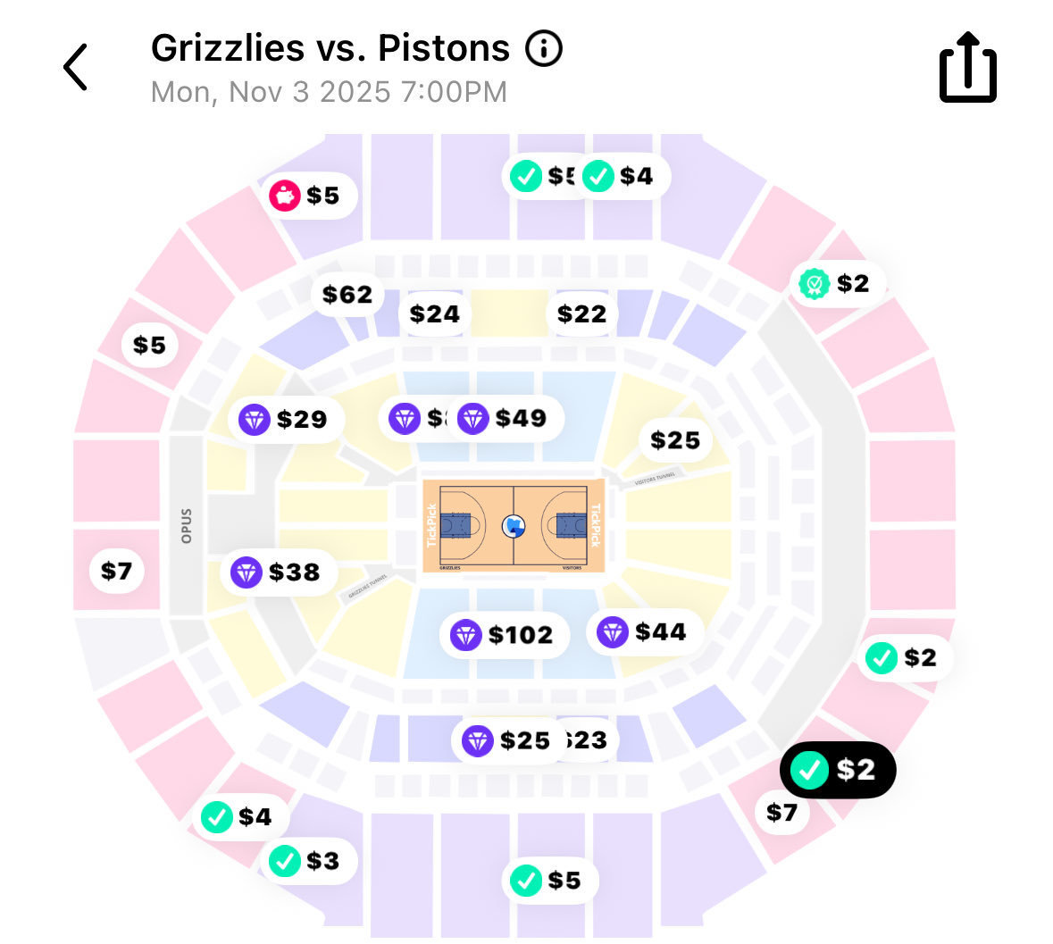 灰熊主场门票最低2美元？！？！灰熊主场门票最低2美元 ​​​
