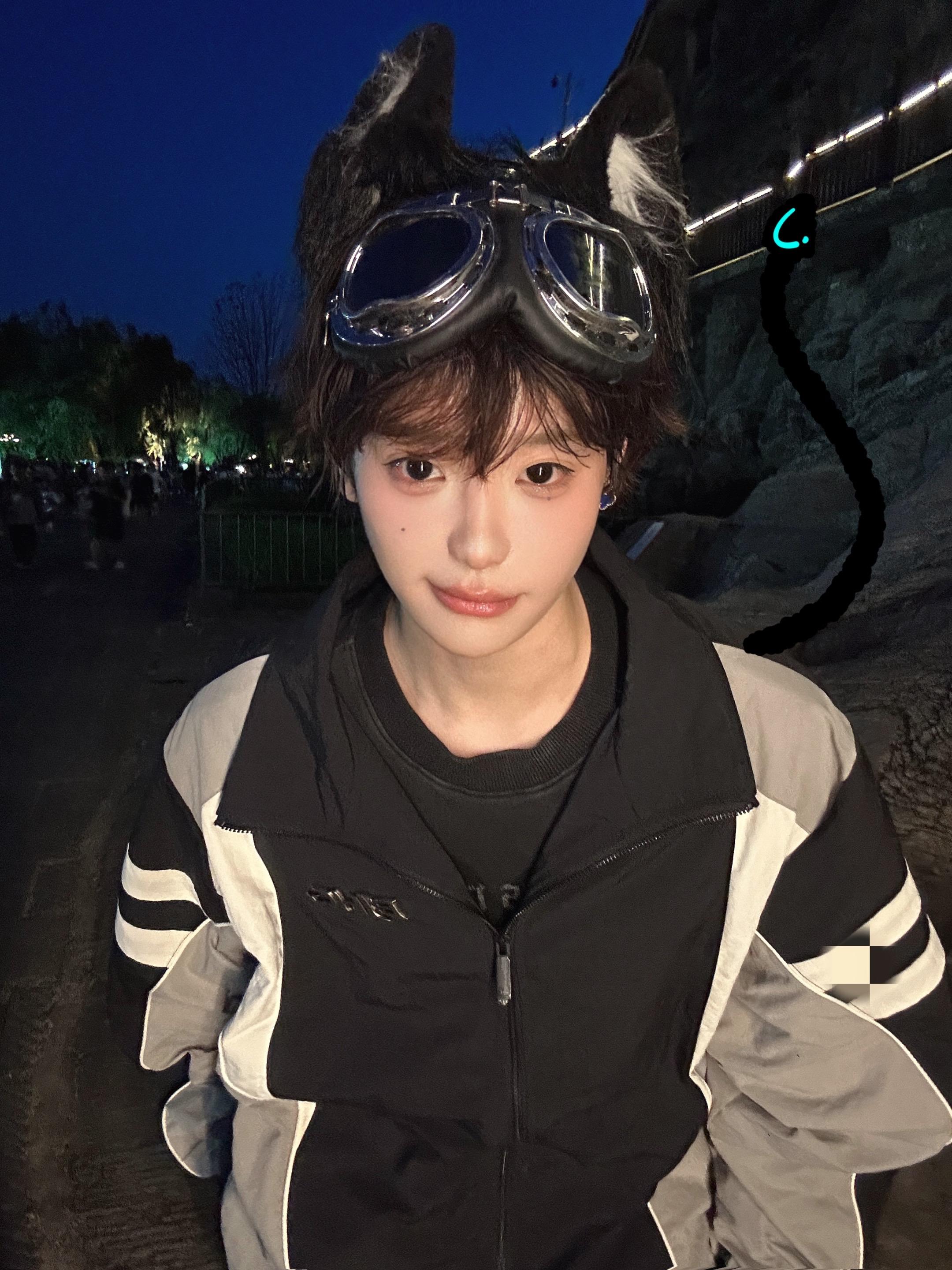 变身！小猫惡魔：ᗦ↞︎◃︎。