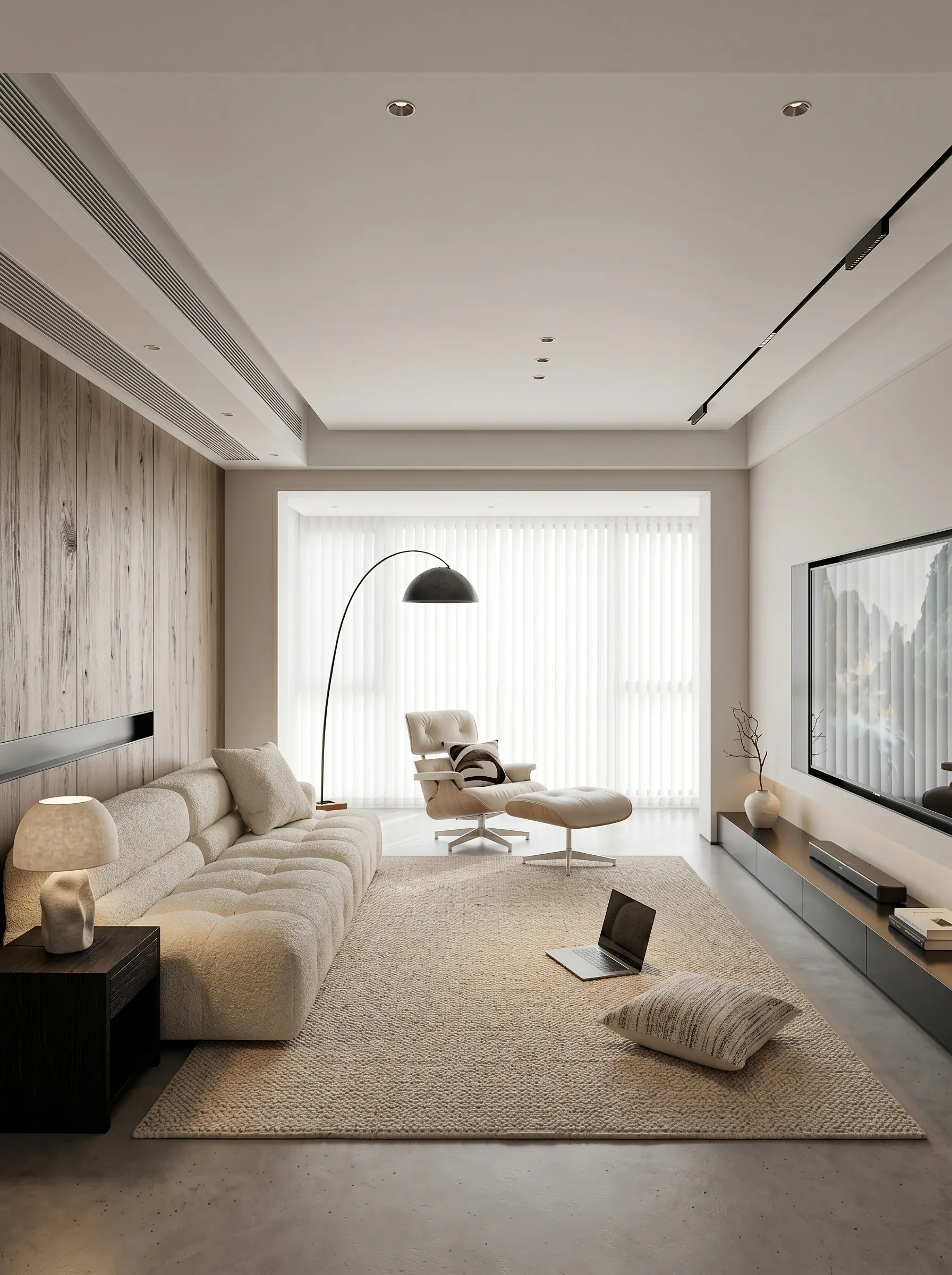 意式极简最争气的一次！成都129㎡装完被邻居问了三次设计方案