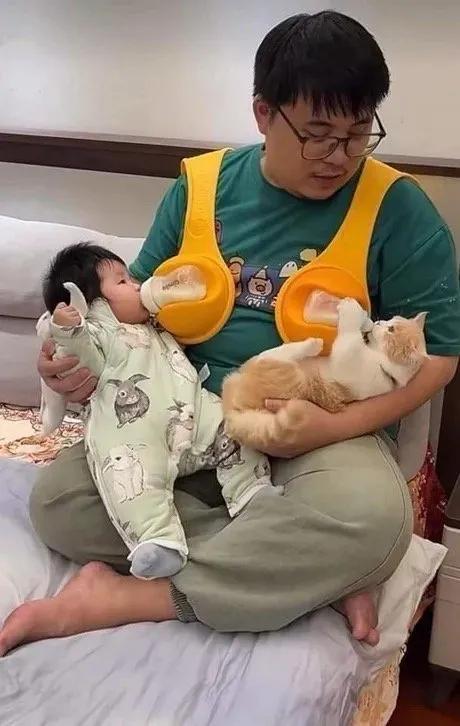 这是一位合格的奶爸[赞][赞][赞]