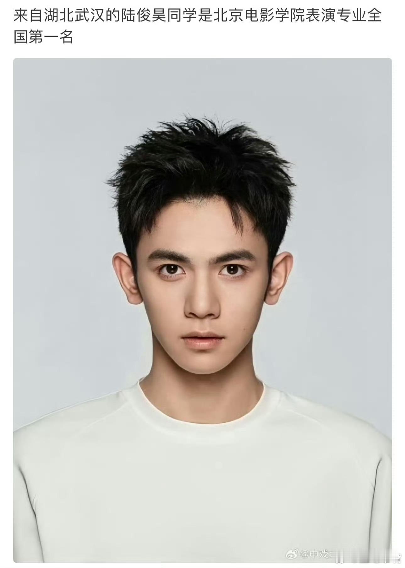 北电艺考的全国前五名现在艺考男生都是这种脸型吗？？