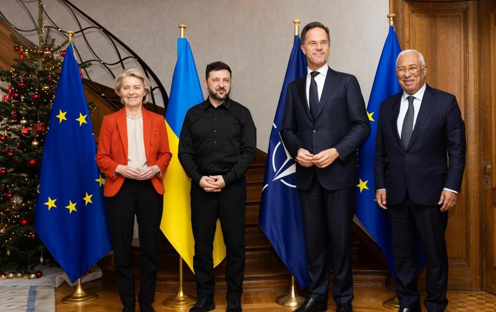 北约彻底慌神了

12 月 11 日，德国柏林“我们是俄罗斯的下一个目标。” 北