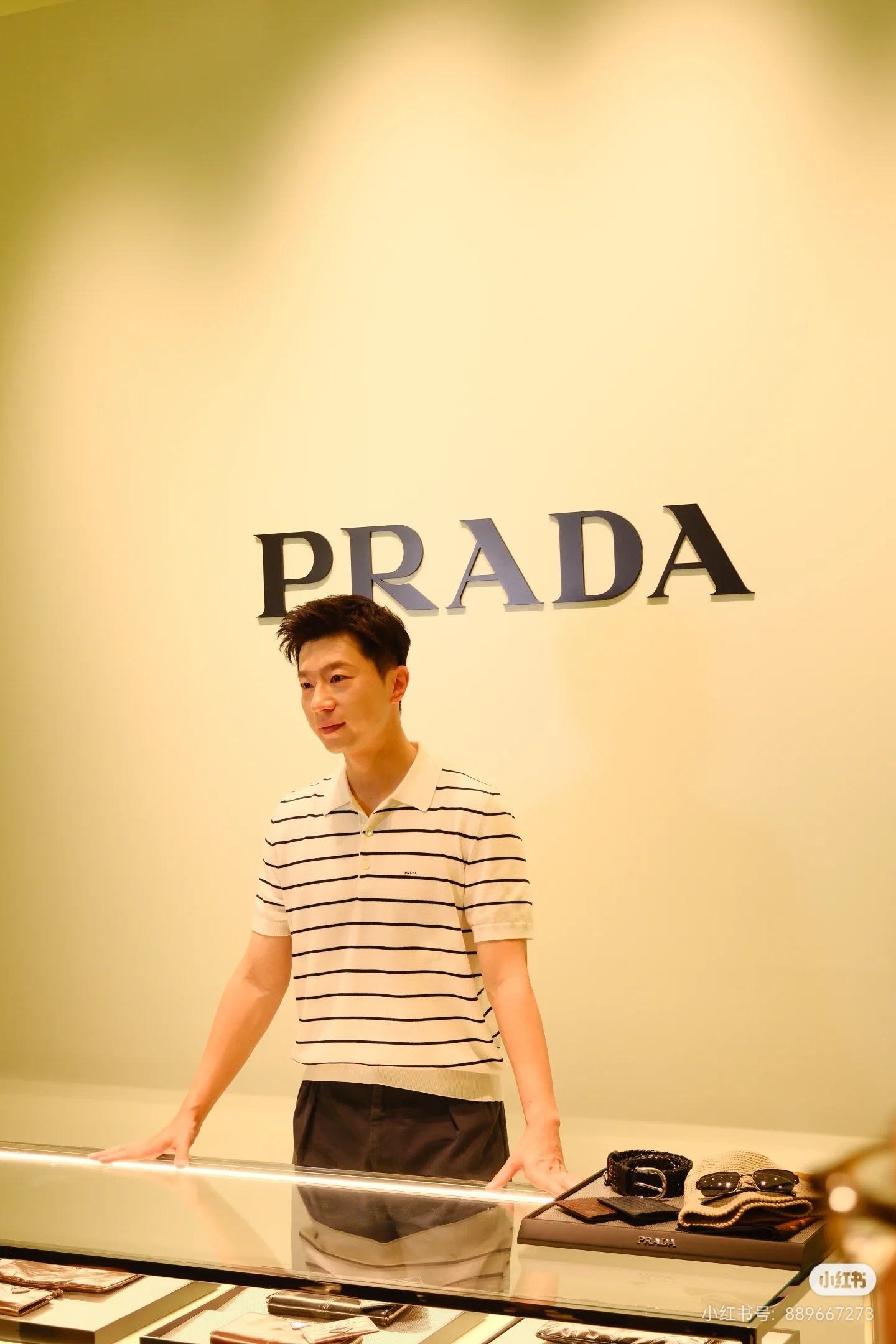 Prada代言人马龙 拍摄的嘉宾感叹：马龙太帅了