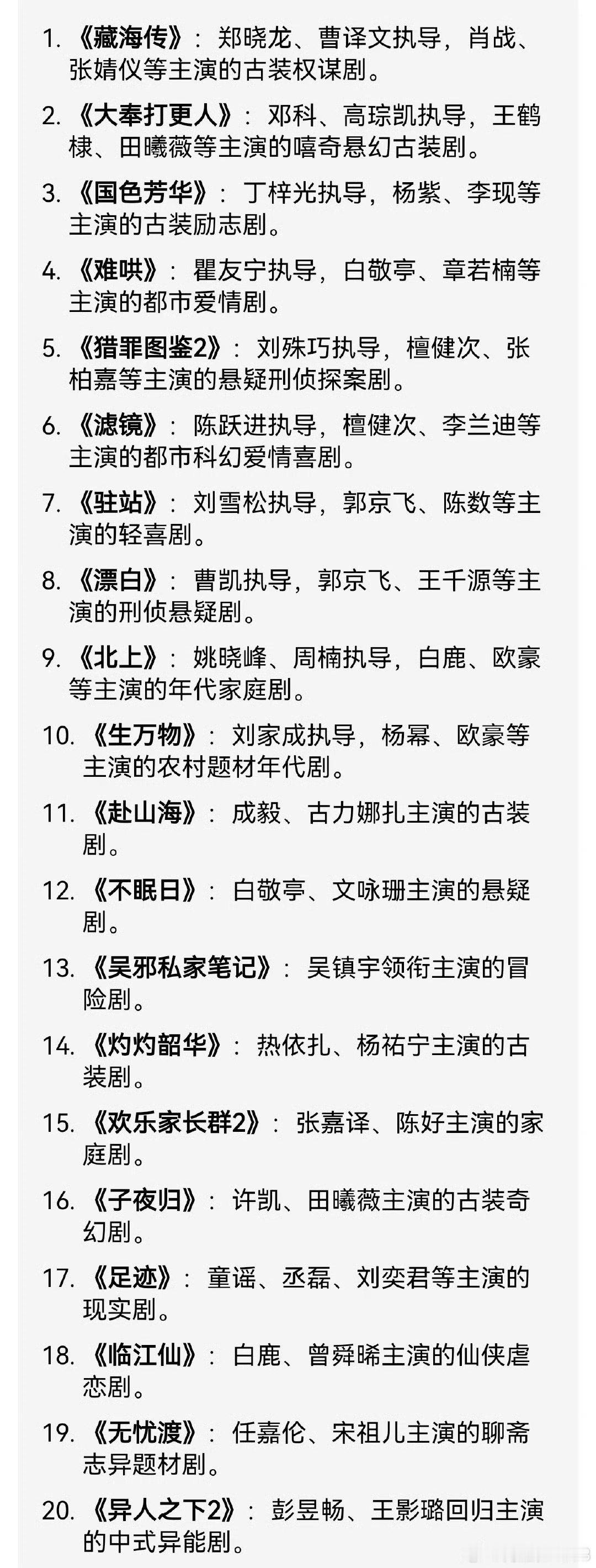 2025微博视界大会官宣微博视界大会要来喽，内娱又要开始红毯多多了，今年这么多剧