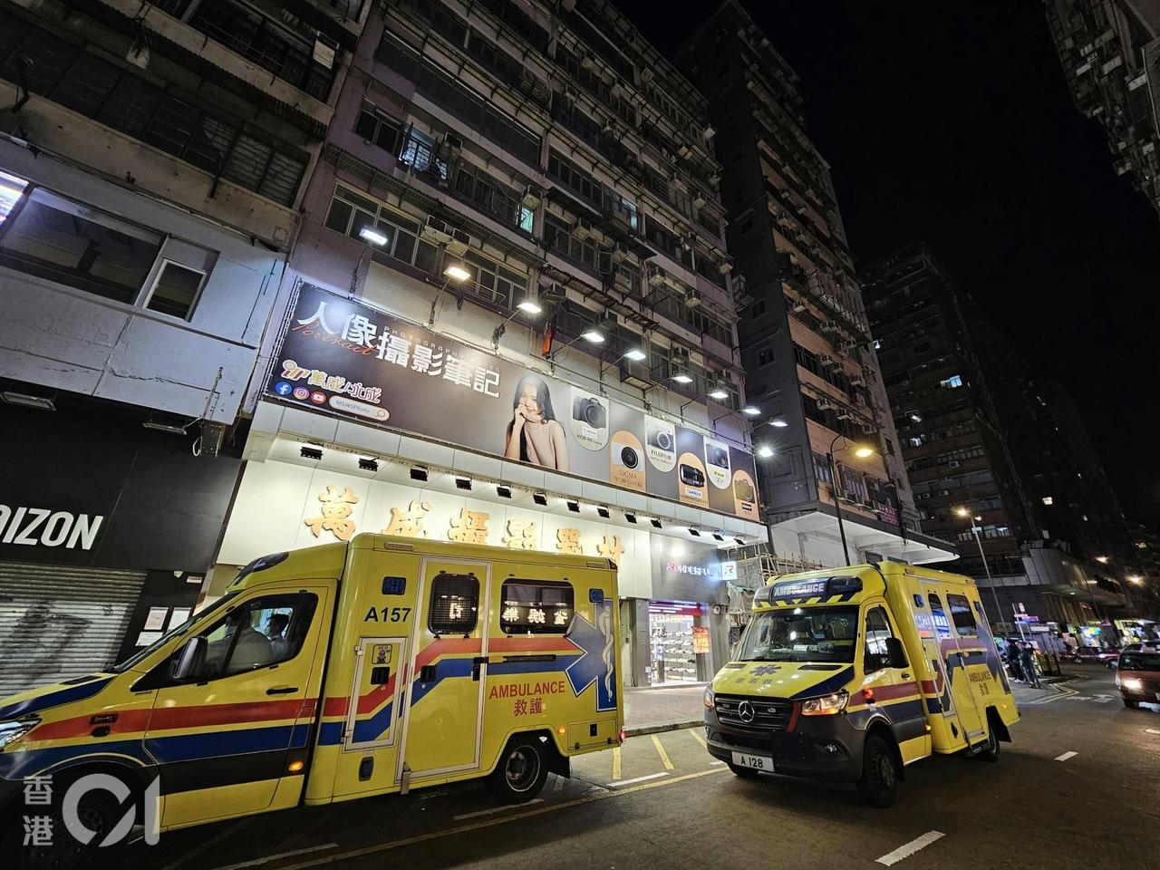 旺角发生袭击案！

昨晚8点多，一名55岁内地男子到建兴大厦“光顾”一名29岁泰