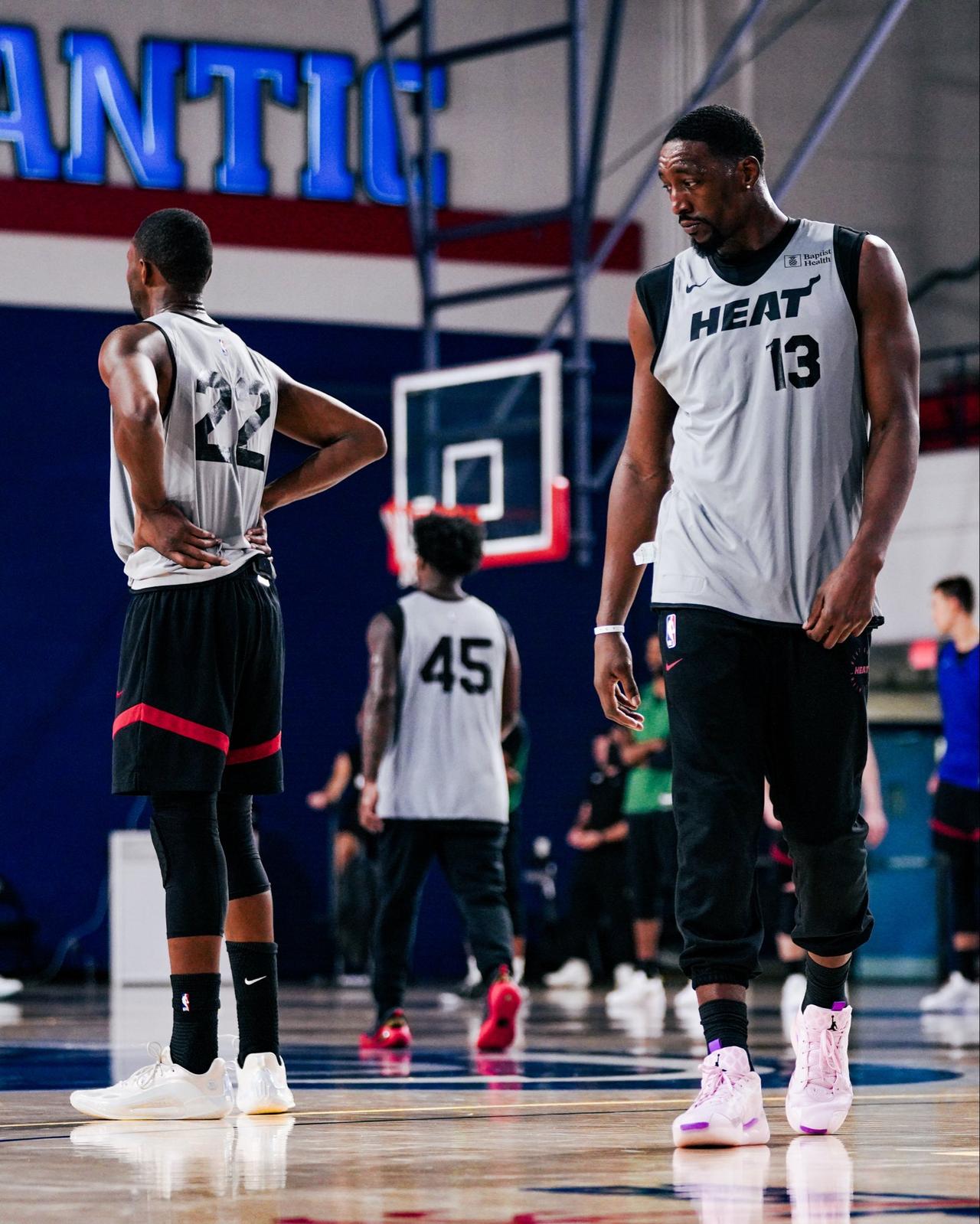 “热火防守三人组，这仨防守什么水平”维金斯 阿德巴约 小米切尔