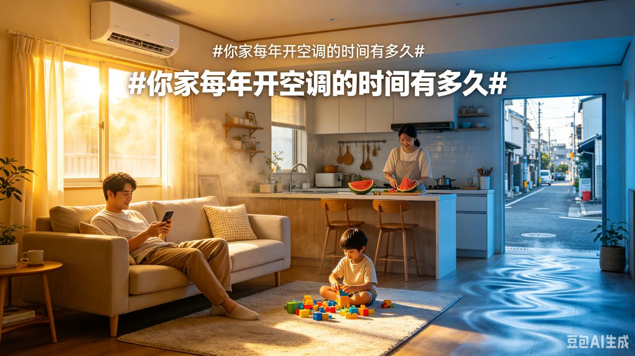 南方高温地区（如广东、海南）：4月开到11月，全年可能长达8-10个月。

夏热