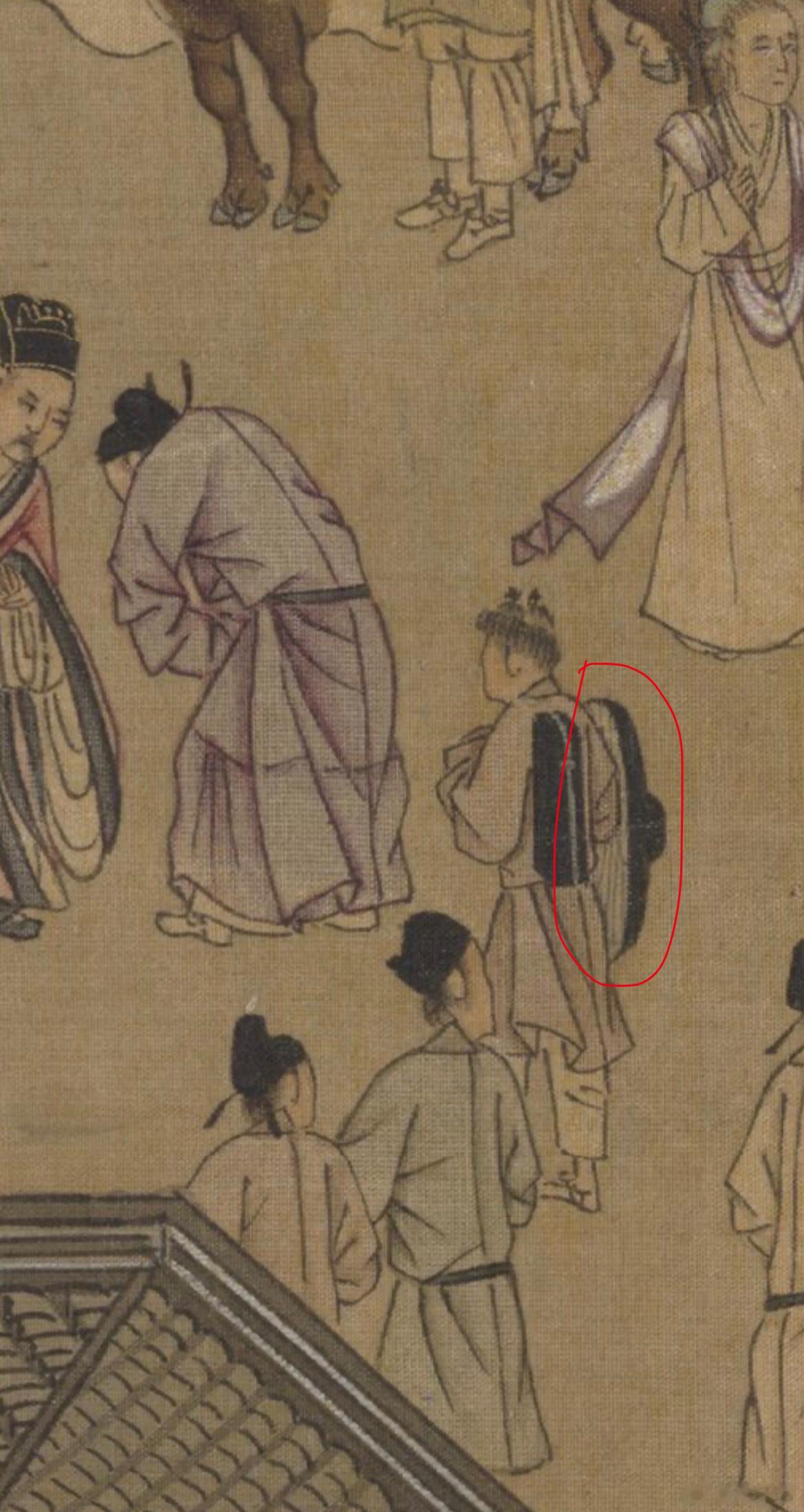 侍从背席帽 ​​​