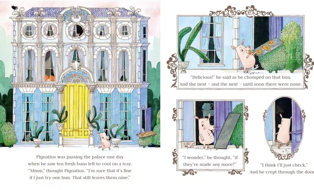 英国插画家David Roberts |王子与小猪