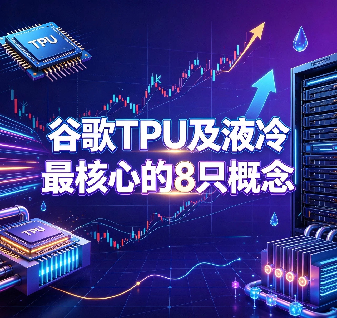 谷歌TPU+液冷｜8大核心龙头全景解析（算力高密度散热刚需主线）谷歌新一代TPU
