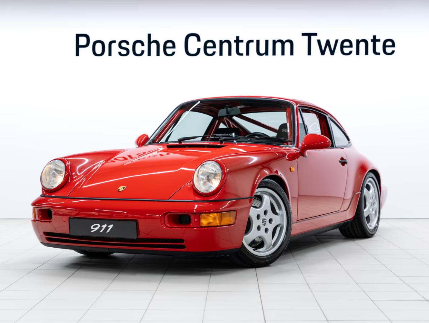 Porsche 911 (964) Carrera RS，红色用在这些风冷的老9