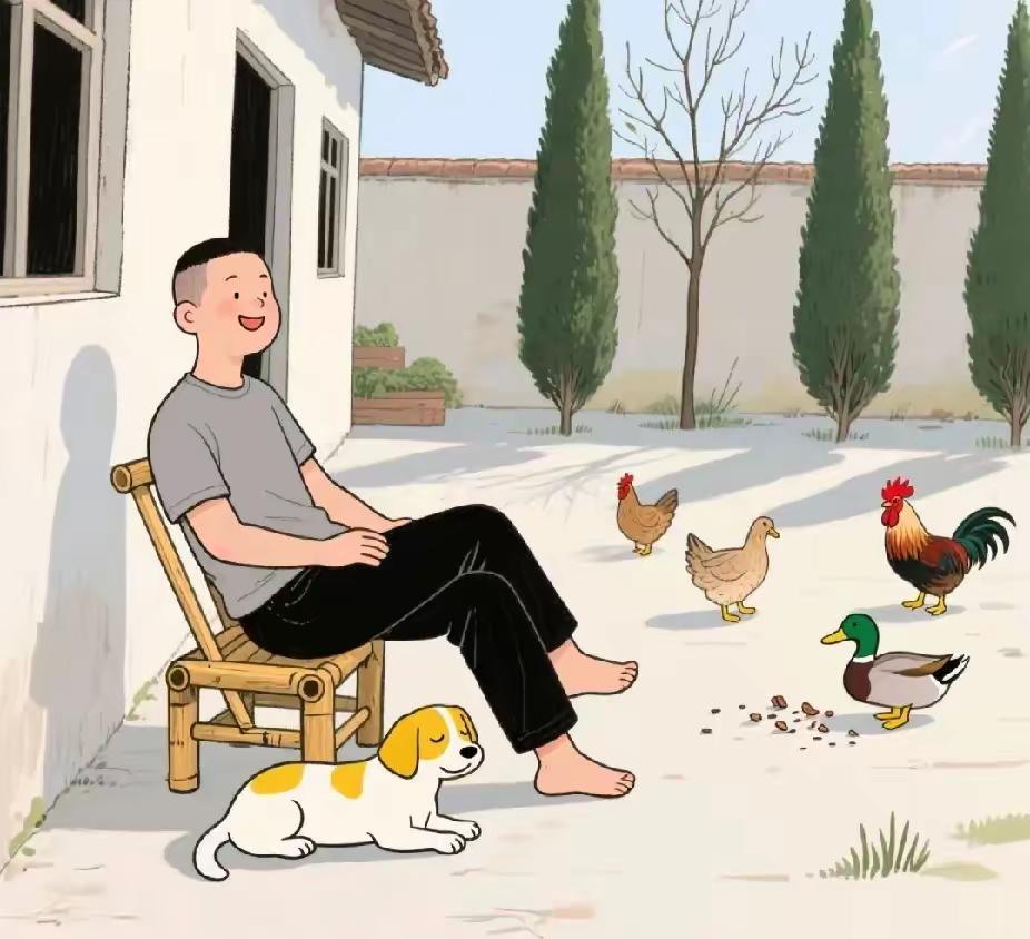 一段非常通透的话：
“一个人一生吃多少饭、享多少福，总量都是固定的。就像手机电池