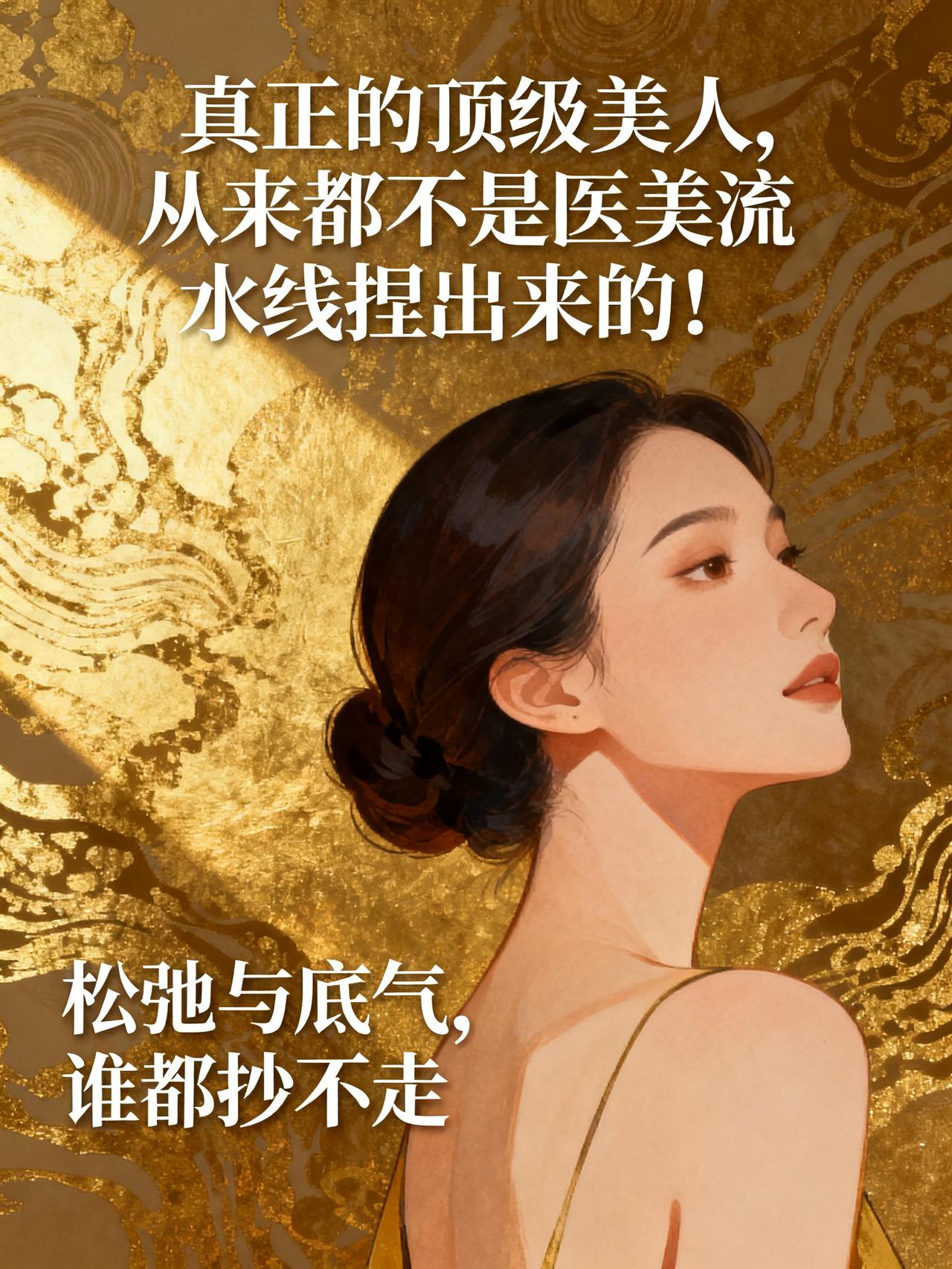 花百万医美的流水线美女，竟输给了天然老阿姨
真正的顶级美人，从来都不是医美流水线