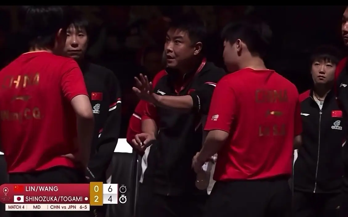 王楚钦林诗栋男双失利后王楚钦直接把输球原因揽到自己身上，回应前两局自己出了不少无