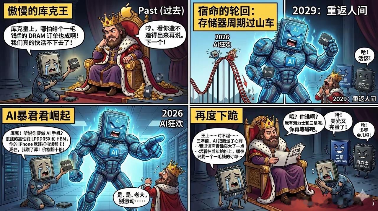 存储还会是强周期行业吗？美光硬气了怒怼苹果：当初你对我爱理不理，现在的我让你高