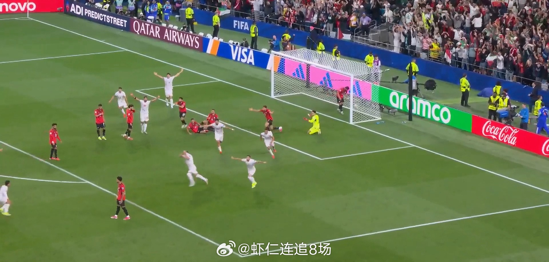 2026年世界杯G组末轮，伊朗1-1憾平埃及。补时阶段，哈利勒扎德打入绝杀球，但