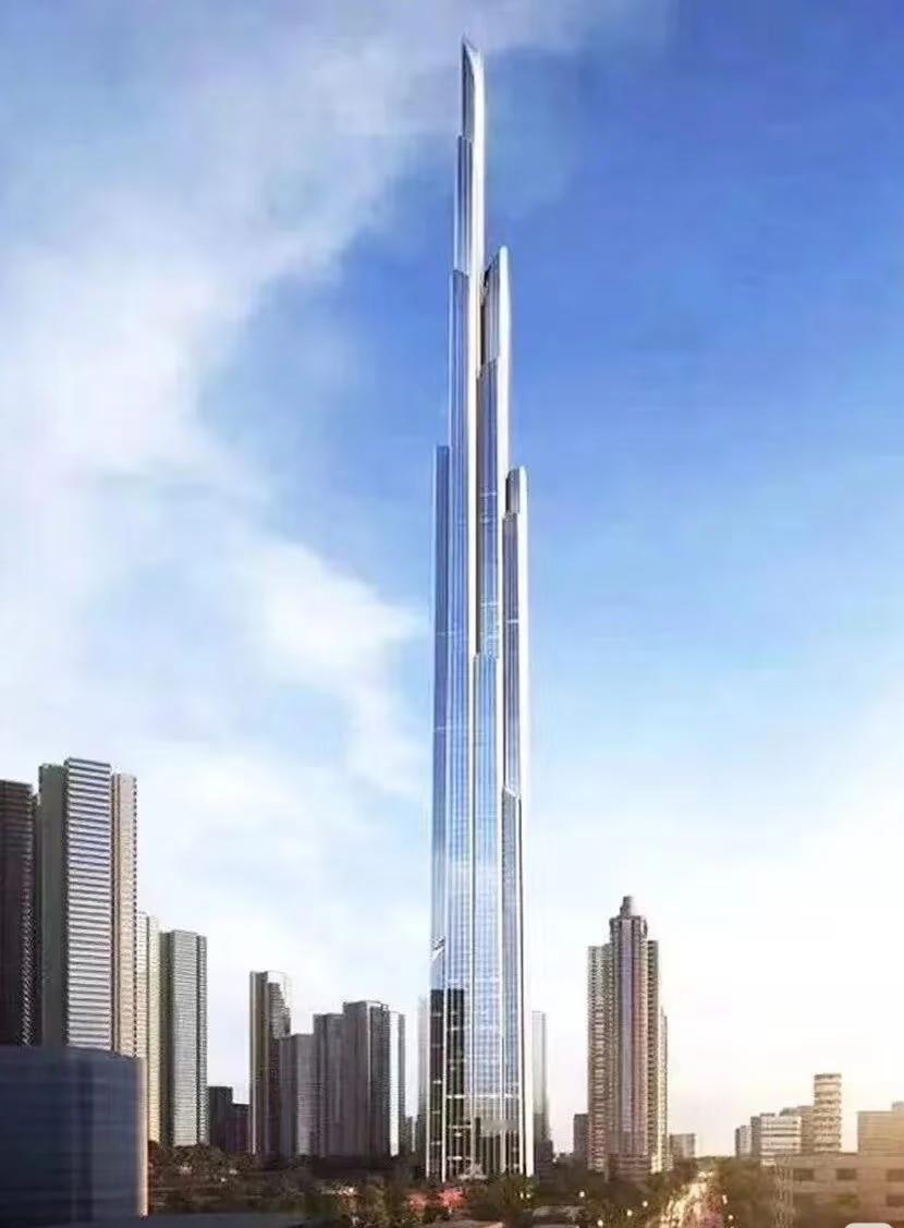 罗湖838m地标再无可能？
原定高度838m，有望超越迪拜哈利法塔，多年过去了也