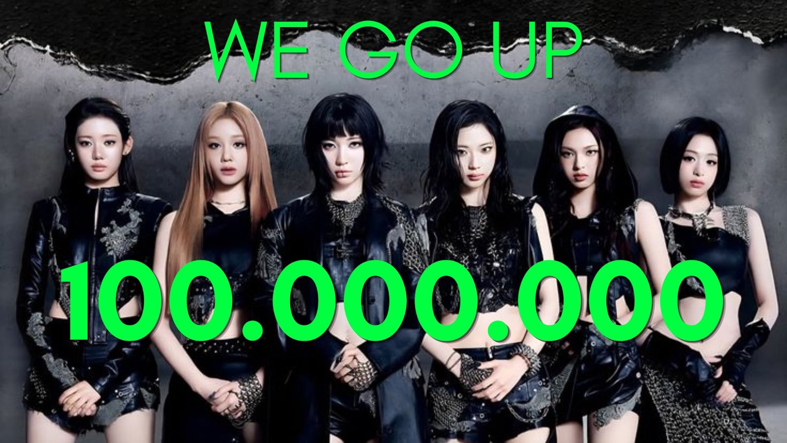 BABYMONSTER《WE GO UP》Spotify流媒突破1️⃣亿🎉成为