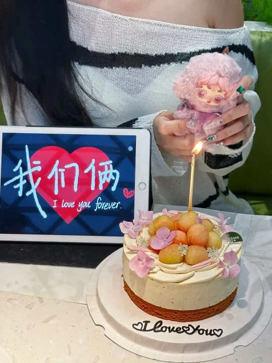 山茶花桃香✨谁的七夕蛋糕如此圆满～