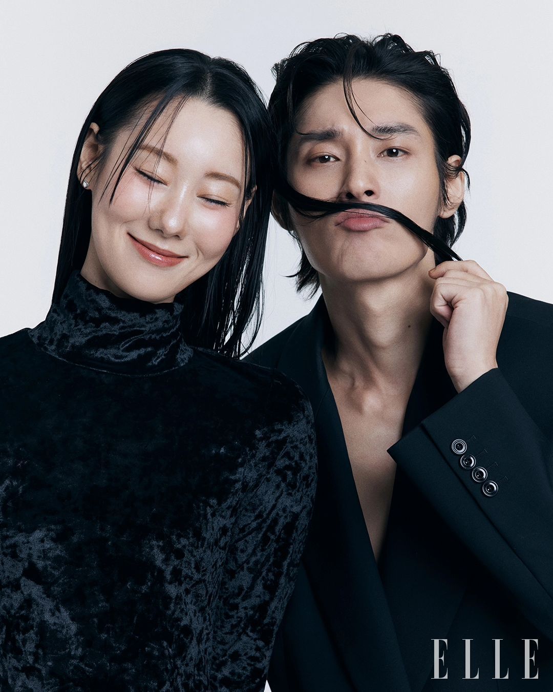 #恋爱兄妹# x elle 五月刊杂志画报亲情组们时尚表现力都好好 好看！ ​​