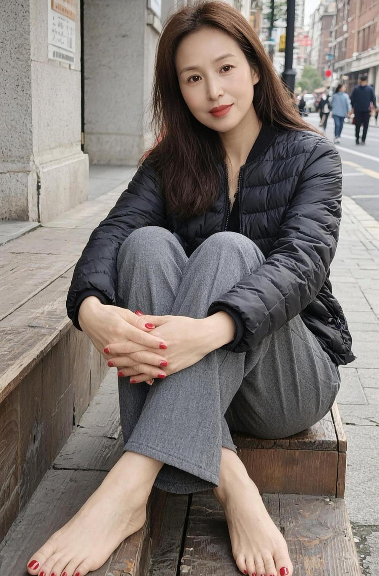 这是一张街头的随手拍，我觉得很好。
他们都说到了50岁就步入老年了，可我不这么认