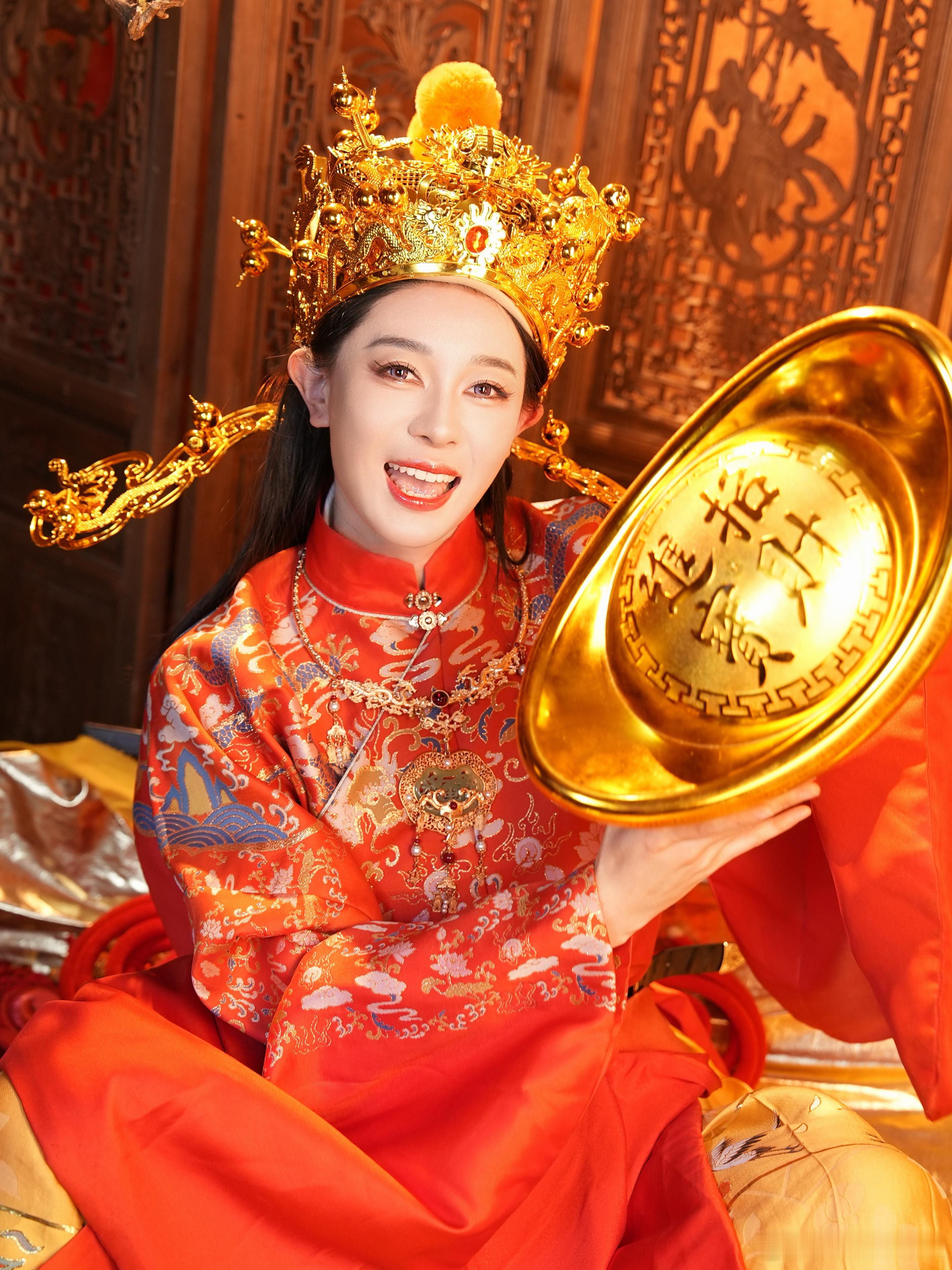 大年初五喜迎财神孙一文新年快乐大年初五迎财神