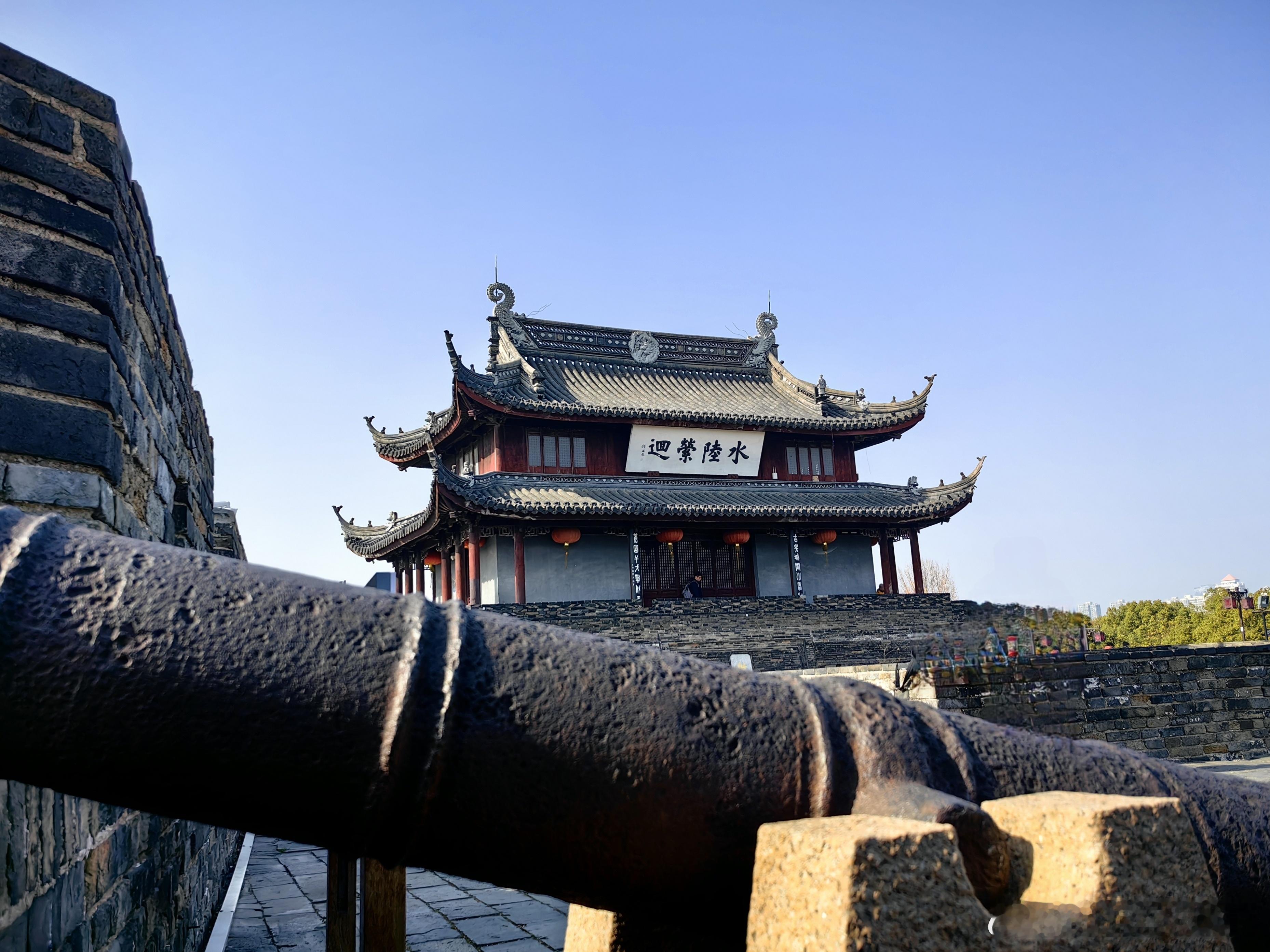 国保 | 苏州盘门公元前514年，吴王阖闾令伍子胥修筑吴国都城，盘门即吴都八门之