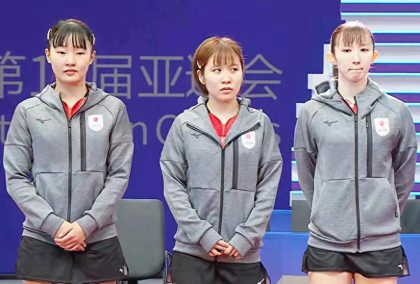 服了！杭州亚运会团体决赛0:3输给中国队之后日本女乒这样说——
1、日乒第1单打