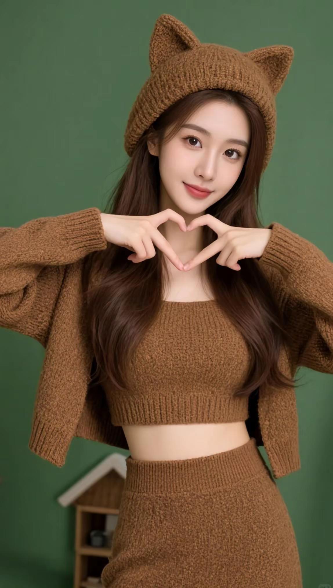 AI森系甜美写真 ai创作