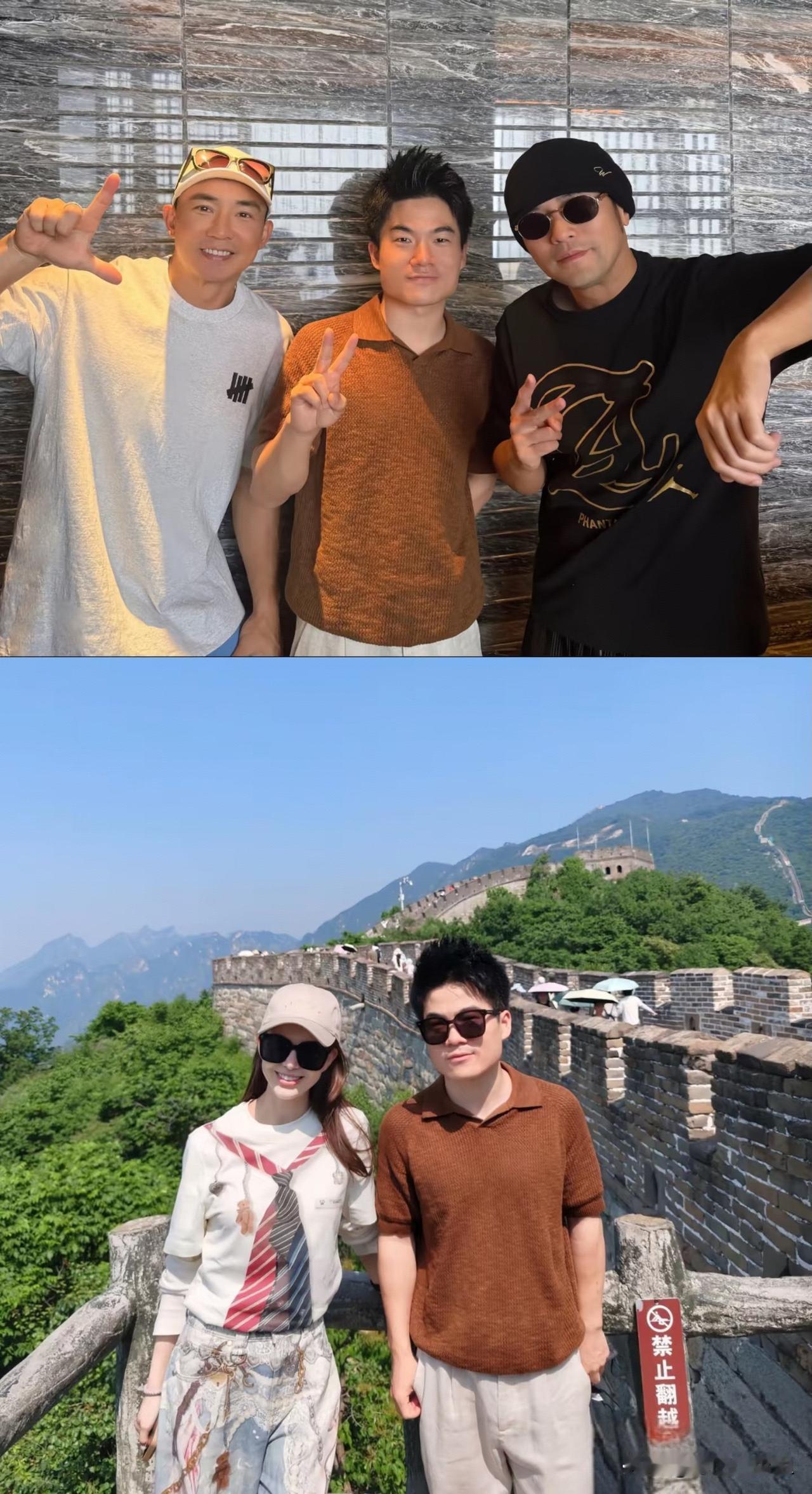 名人出行无小事
周杰伦和董宇辉刘畊宏再聚首
又是好朋友聚会
又是长城户外打卡
又