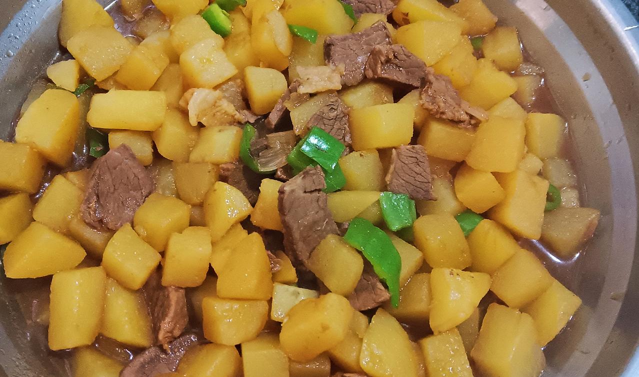 土豆烧牛肉