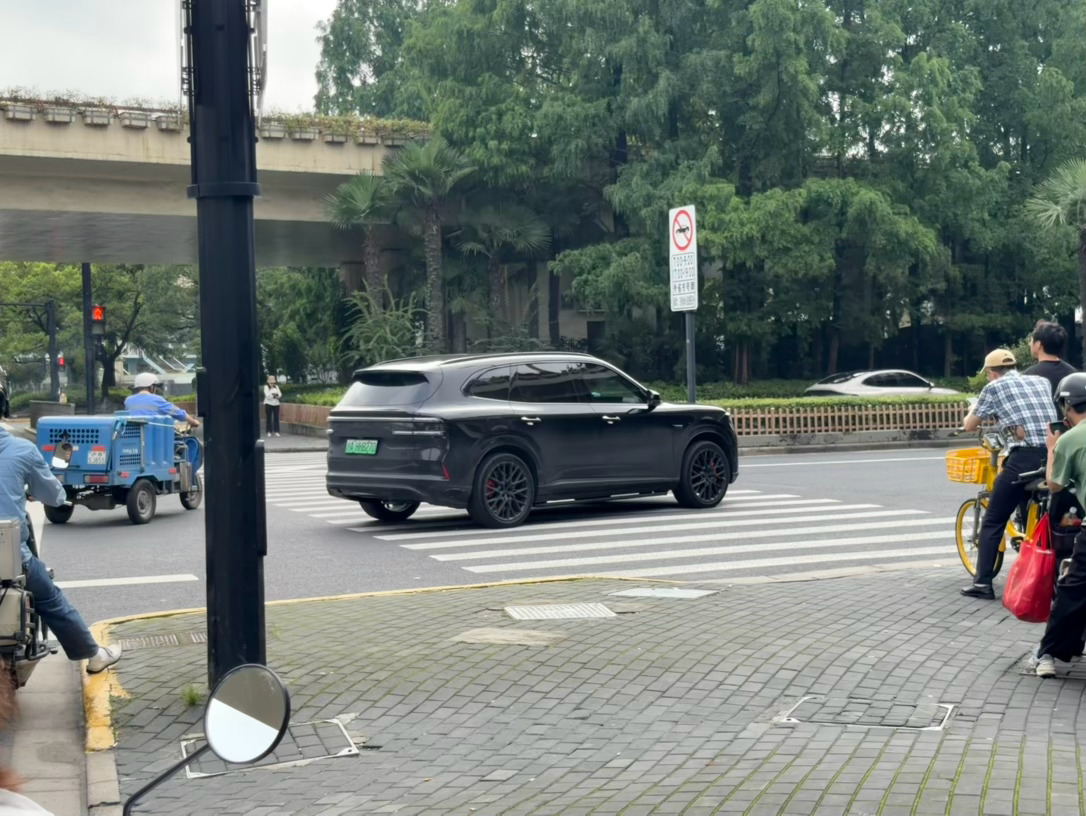 这么火爆的极氪8X、9X你在上海马路上的能见度都不算高增程/插混，在上海就是不好