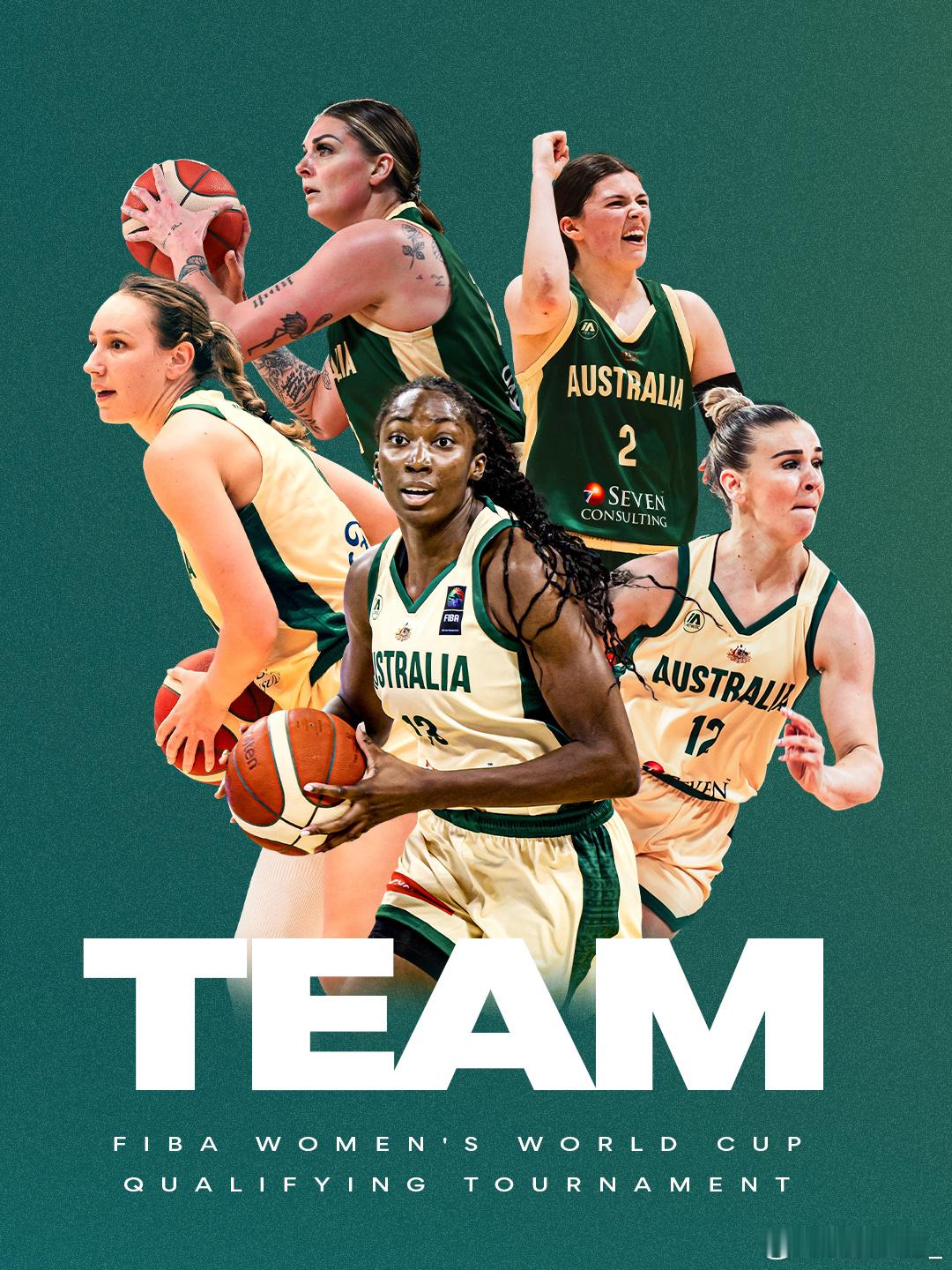 【澳大利亚女篮官宣世预赛阵容：全主力出战，里德在列】近日，澳大利亚女篮公布了将于