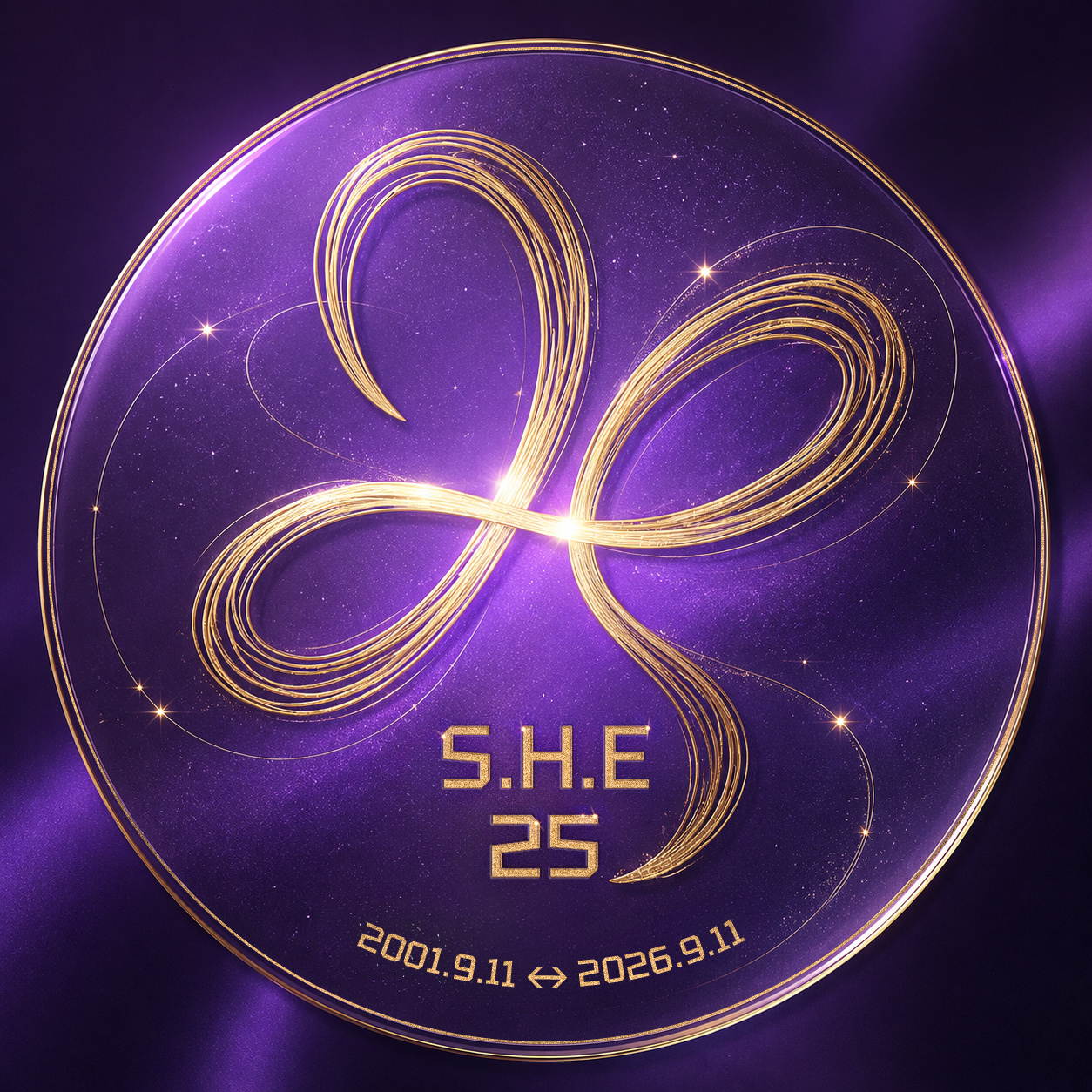 ☘️欢迎与我们一起佩戴 S.H.E出道25周年 应援头像，为S.H.E 庆祝她们