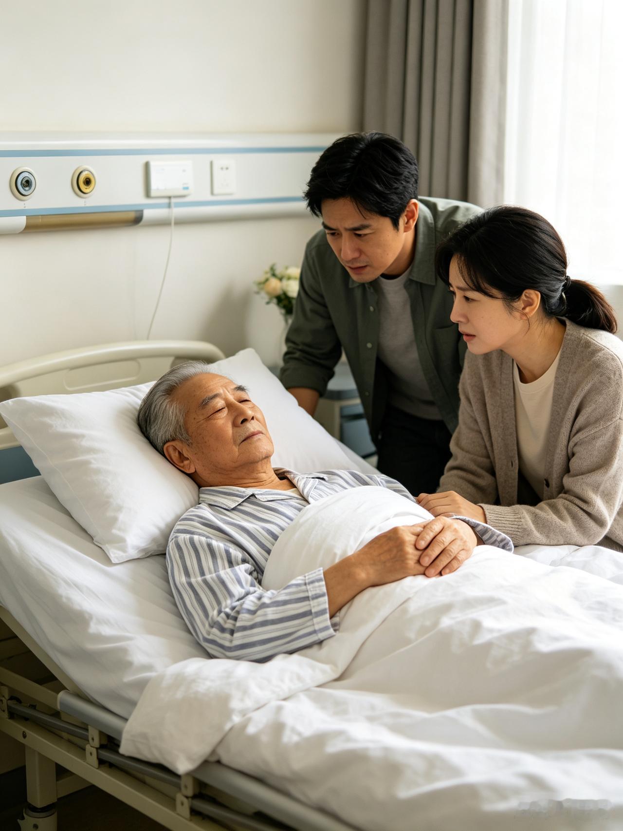 上周我在社区医院陪母亲输液，邻床坐着位七十二岁的阿姨，儿女都在外地谋生，平日里就