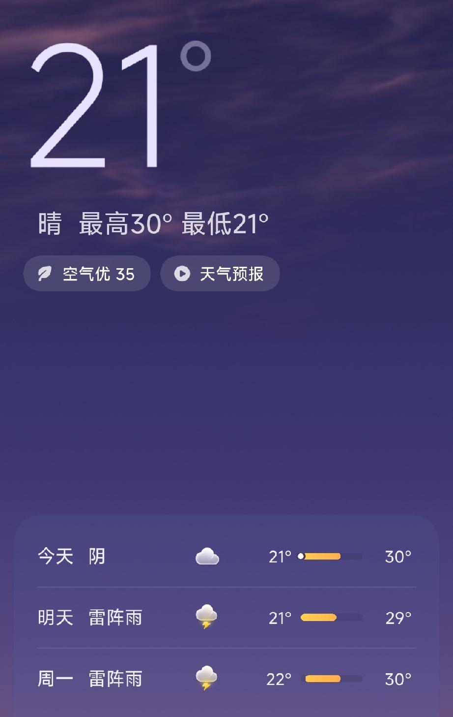 今天唐山的天气显示：晴，空气质量优，温度：21℃到30℃。
唐山劳动日报：唐山轨