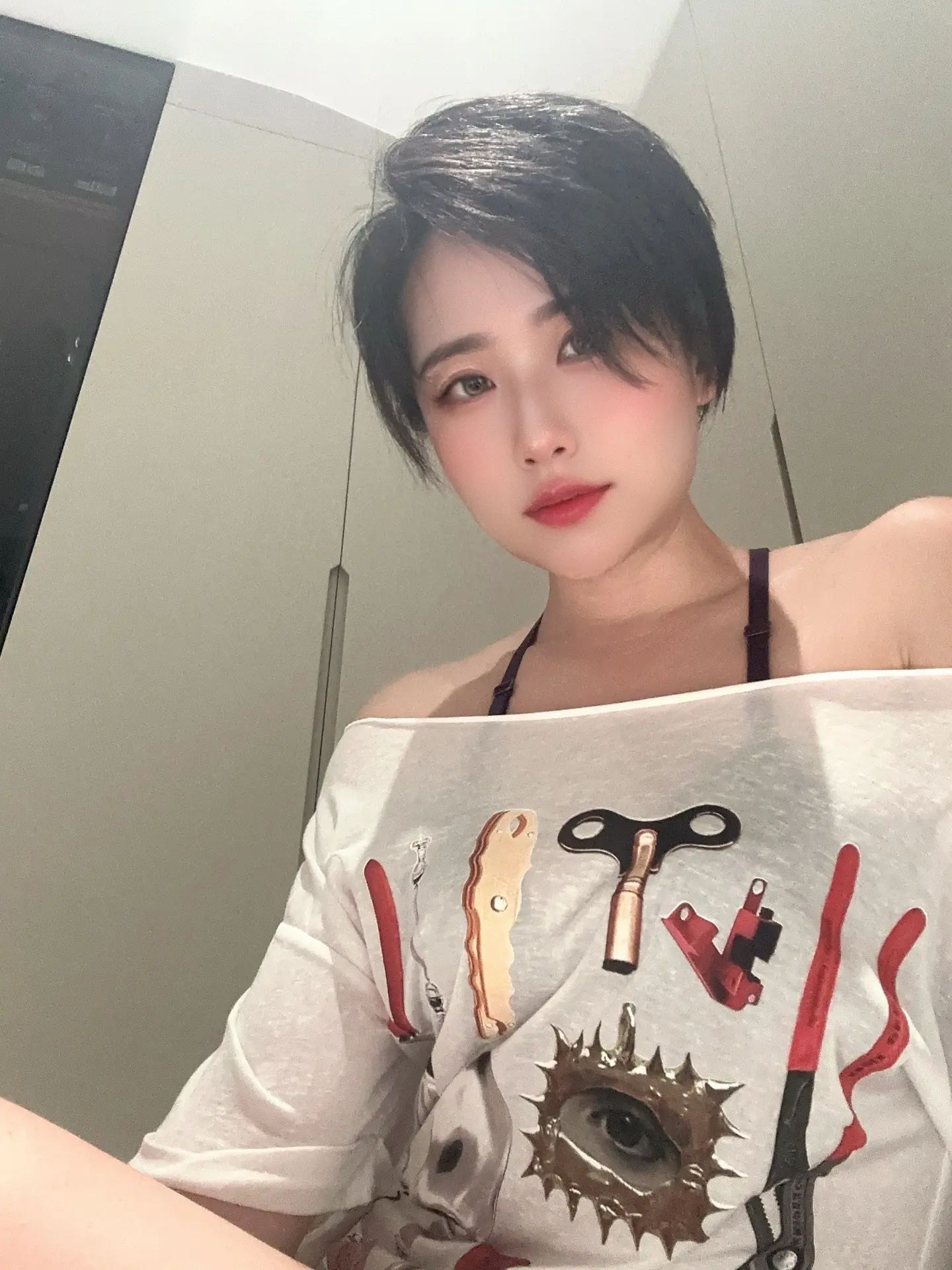 微胖女生 短发