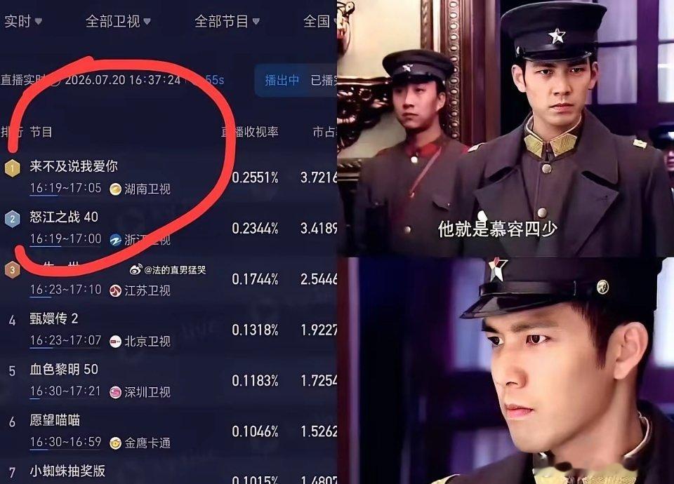 芒果台这操作，真是谁都想不到。一部14年前的老剧，钟汉良和李小冉的《来不及说我爱