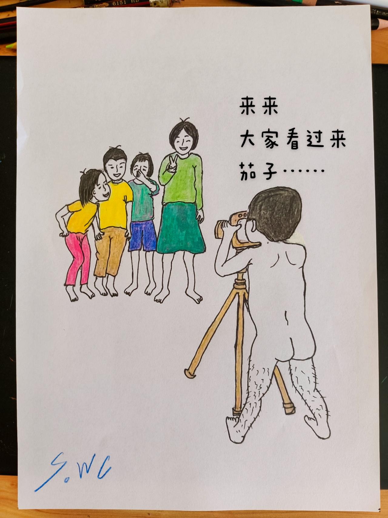 #搞笑灵魂画手#搞笑#内容过于真实
这样拍照、大家笑的很开心。😀