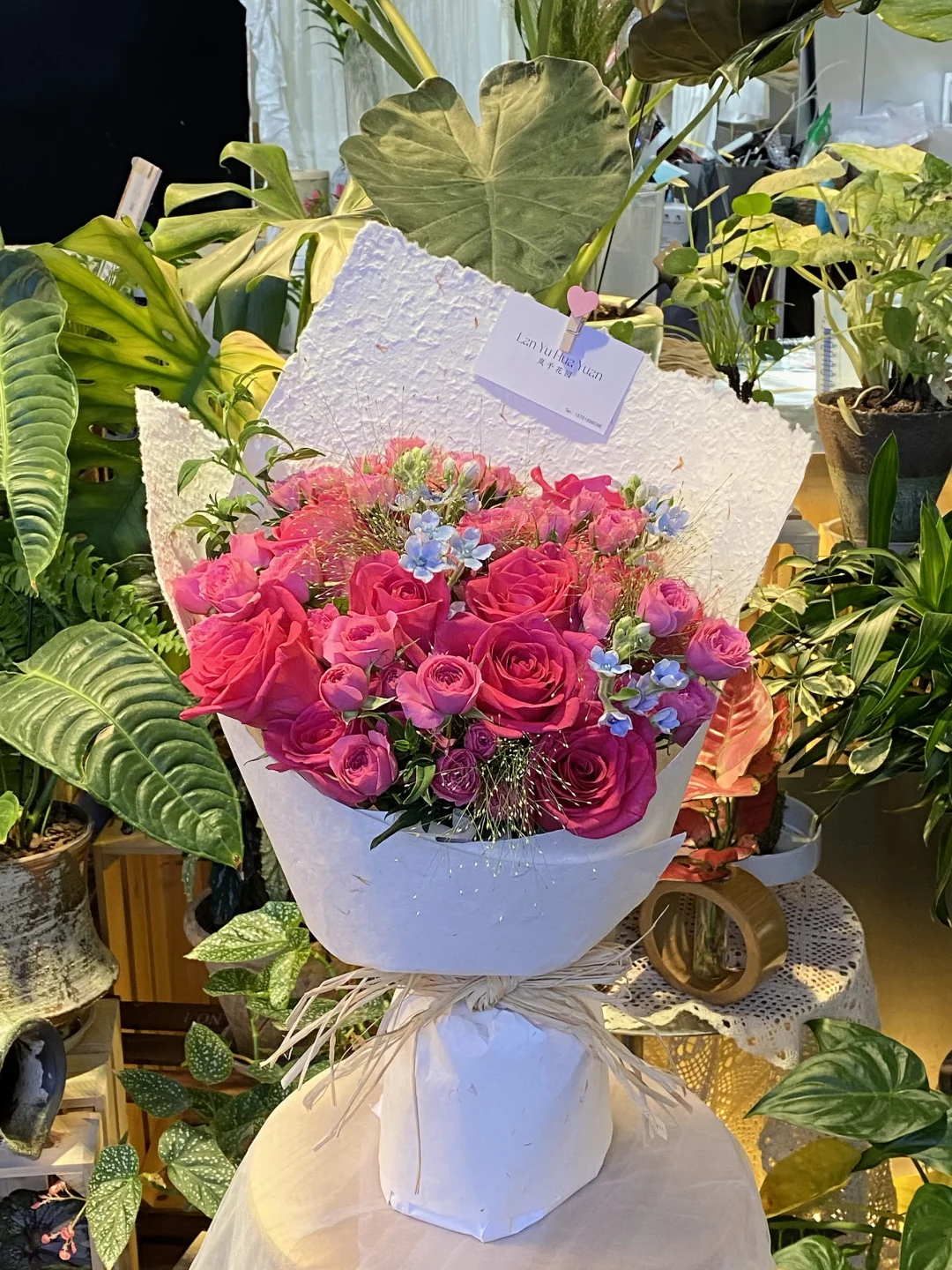 弗洛伊德&苏菲宝贝花束｜纪念日花束北京花店