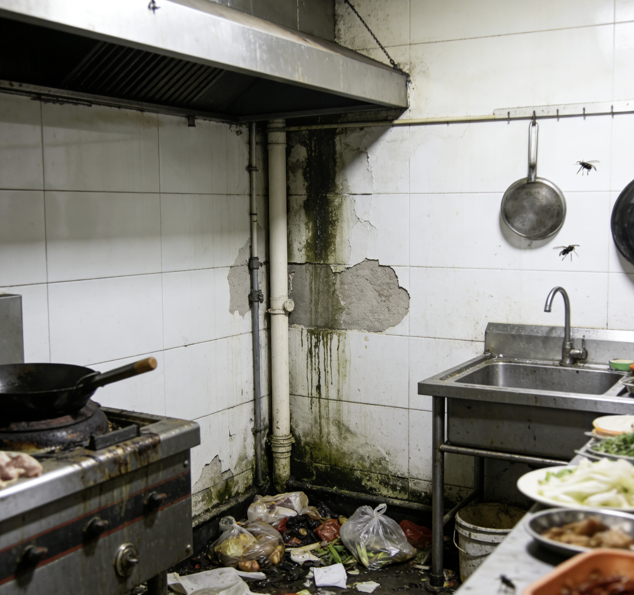 看到这些，即便是自己不想做饭，还是多去堂食店吃，别点外卖了，毕竟怎么做出来的你不