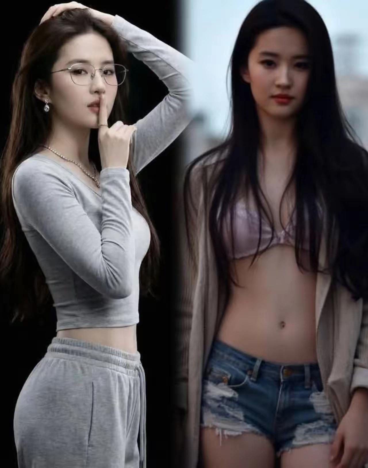 [思考]有一说一，“超龄仙女”刘亦菲[心]依然“风韵犹存”，只是…jio似乎有点