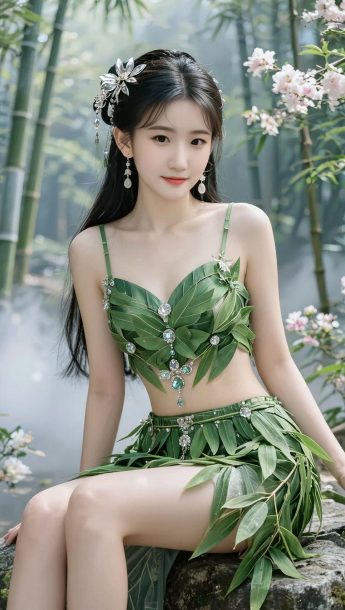 AI青竹仙子写真