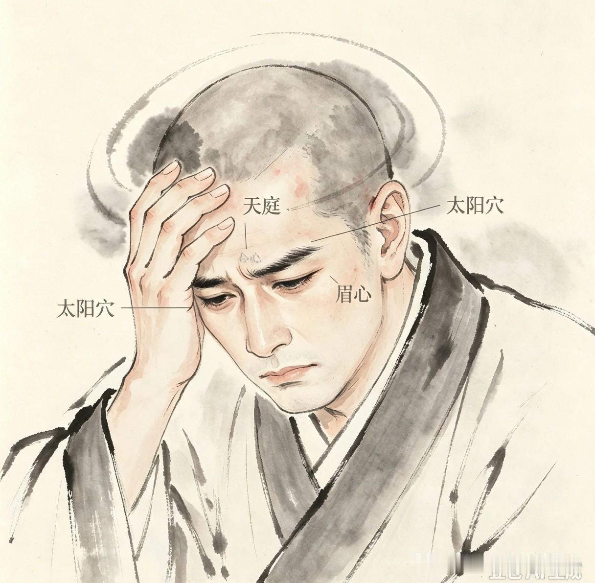 从小就知道“天庭”就是“额头”，因为看相的大师总说“天庭饱满、地阁方圆”，这是一